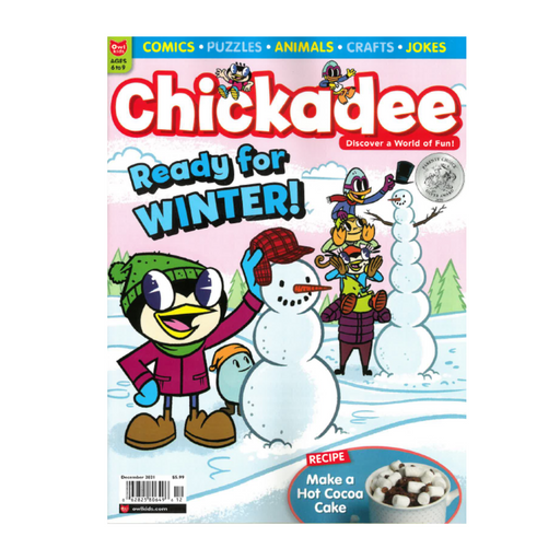 Chickadee: Ages 6-9 (10 issues)